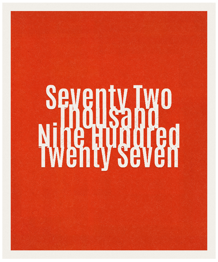Count #72927