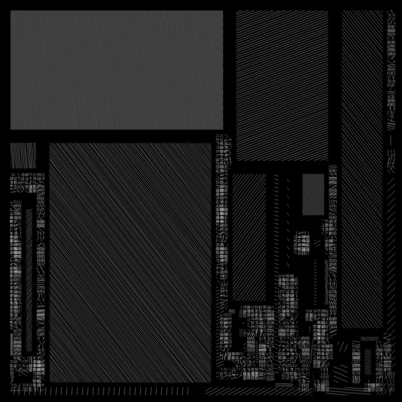 Strips layouts - Overhatched