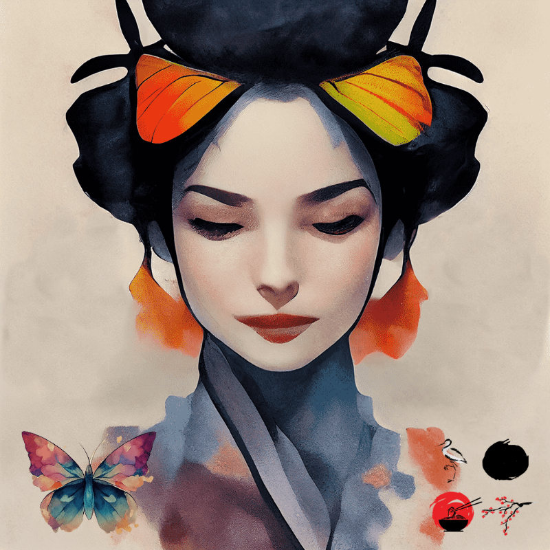 Butterfly Geisha  #9