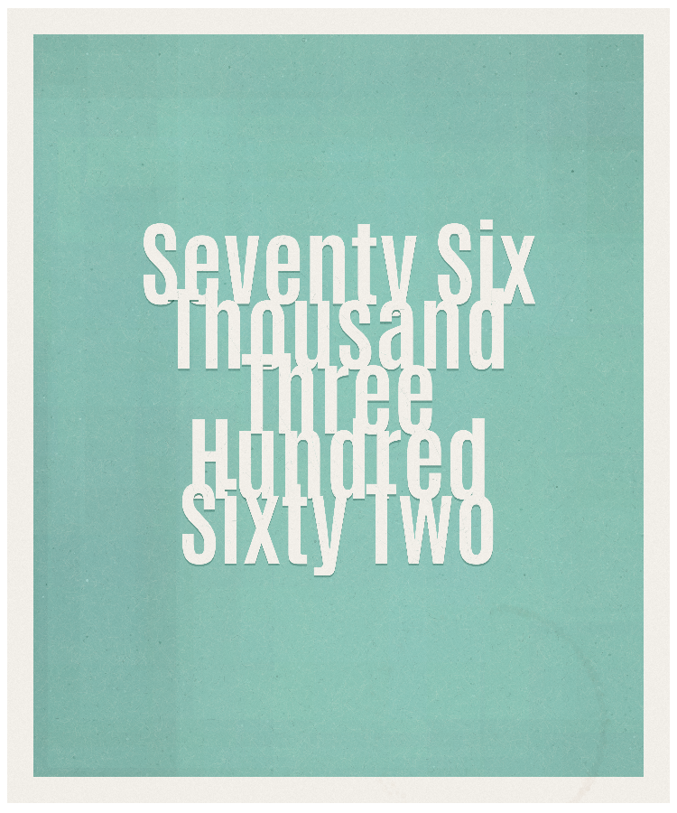 Count #76362