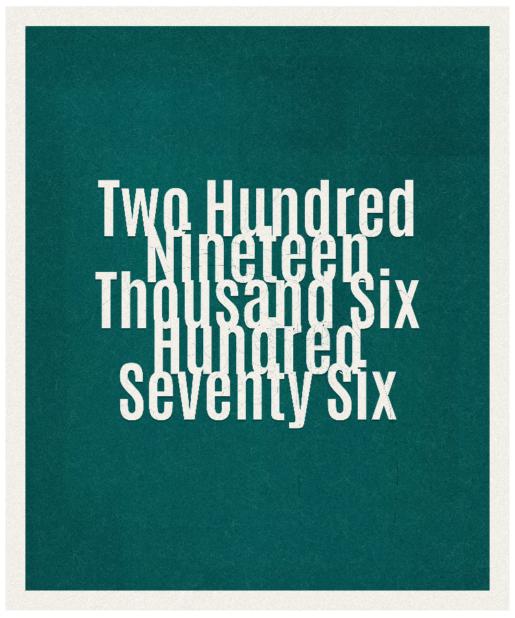 Count #219676