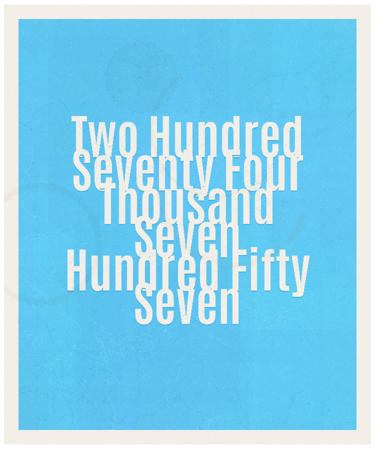 Count #274757