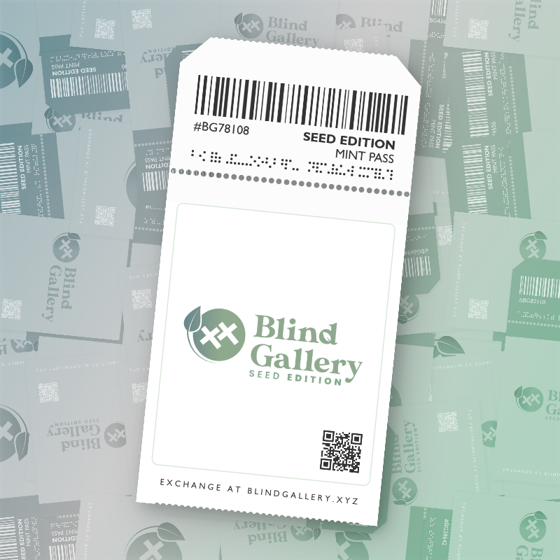 Blind Gallery Mint Pass (Seed Edition) #779