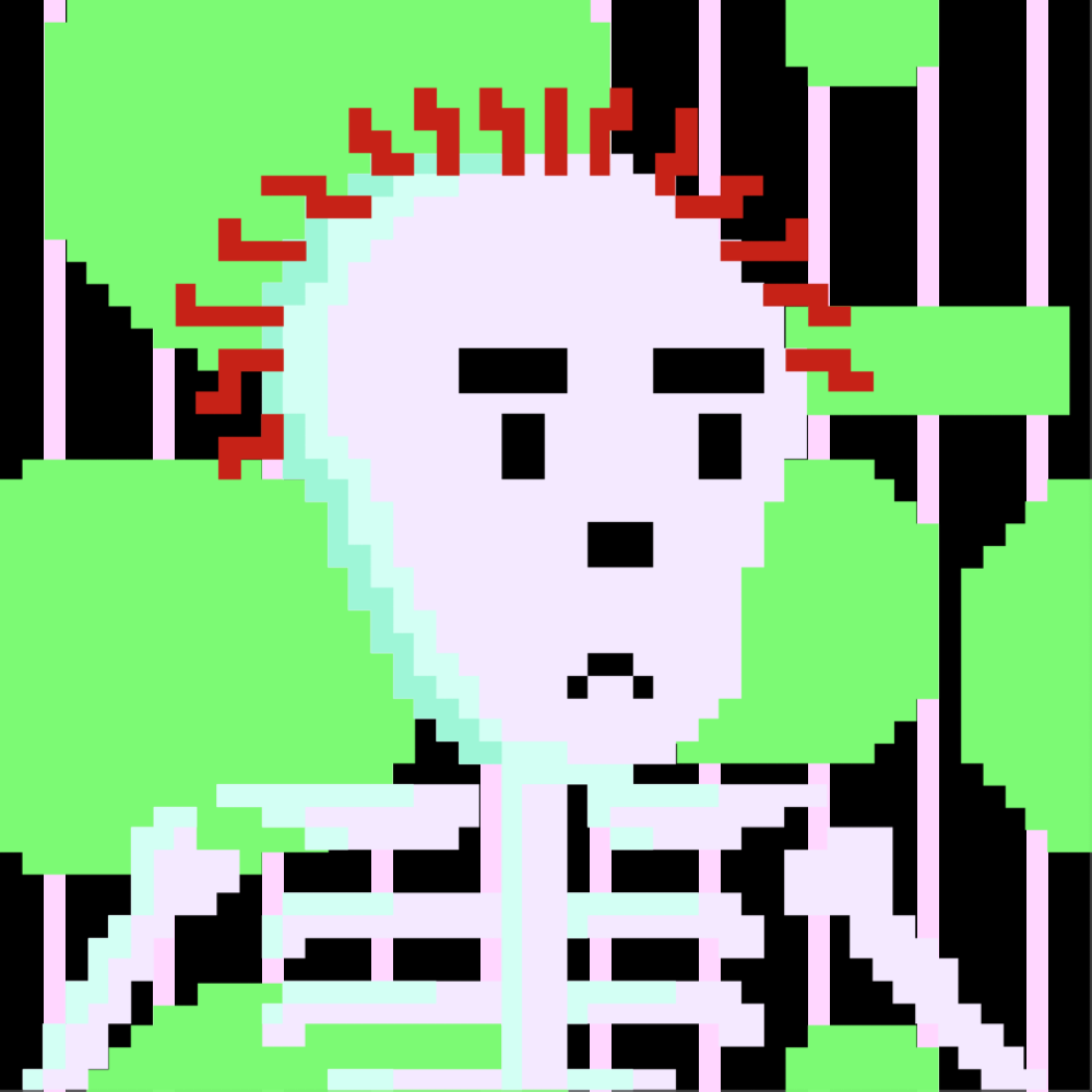 PIXEL SKULLETTI 1 #59