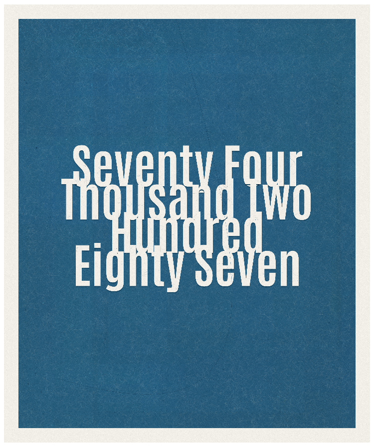 Count #74287