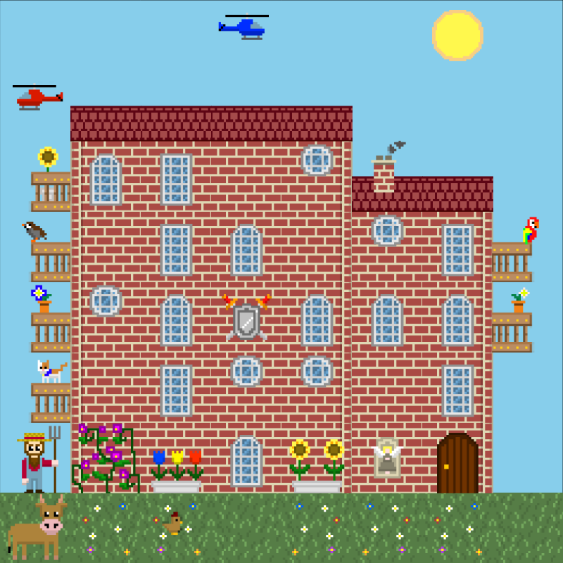 2D Mansion #611