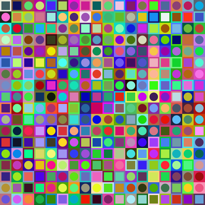 Square Dot Composition #214