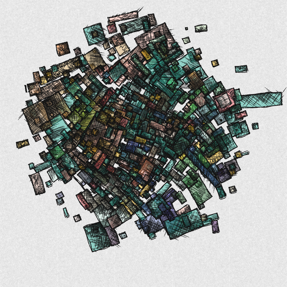 Shaded disassembly #54