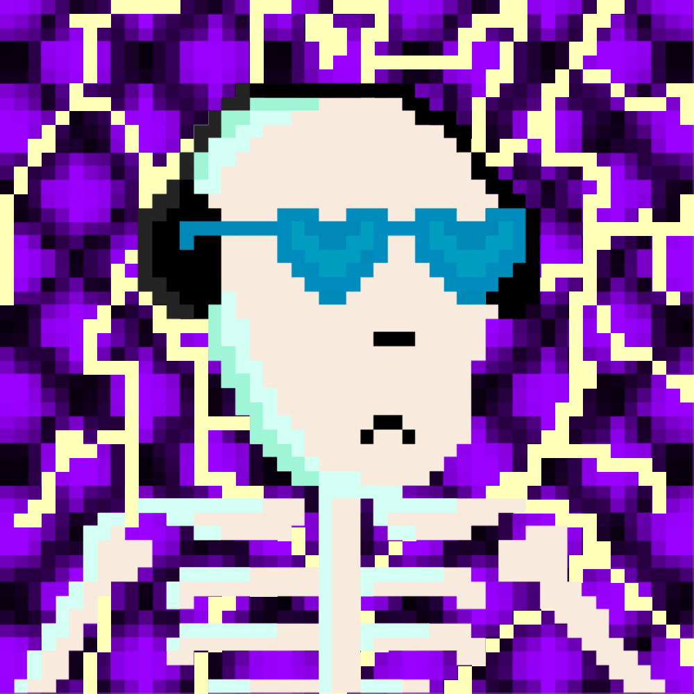 PIXEL SKULLETTI 1 #8