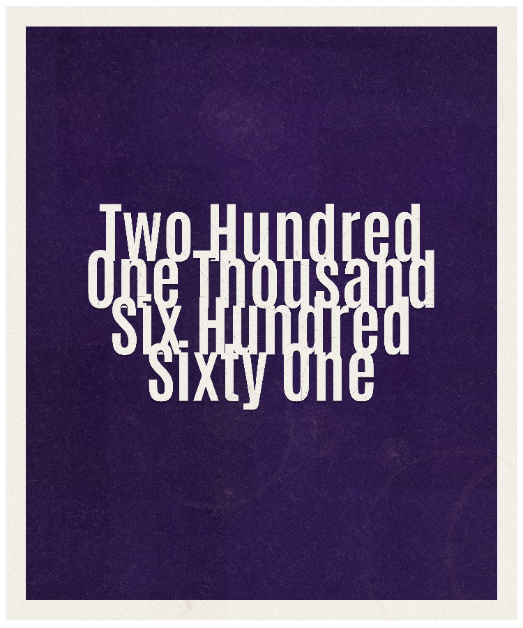 Count #201661