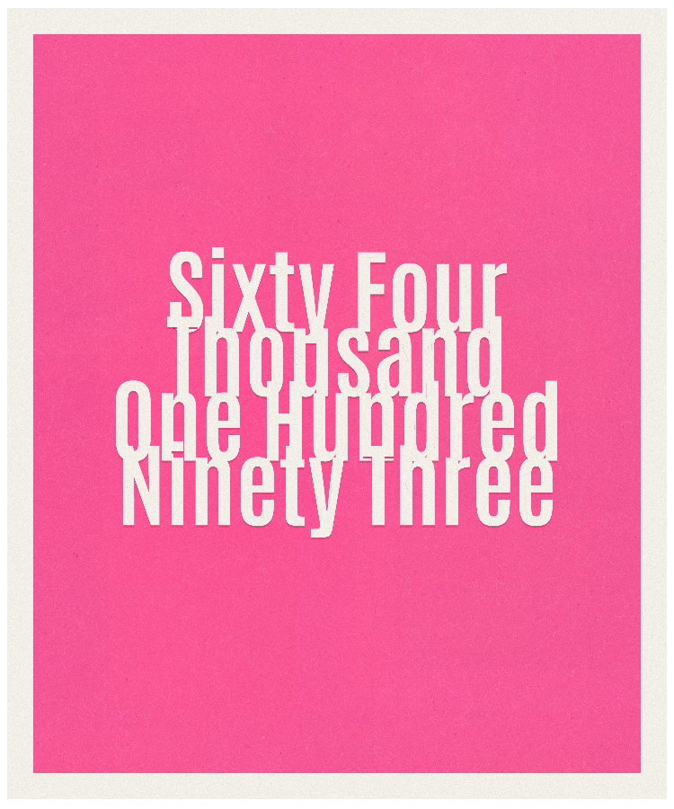 Count #64193