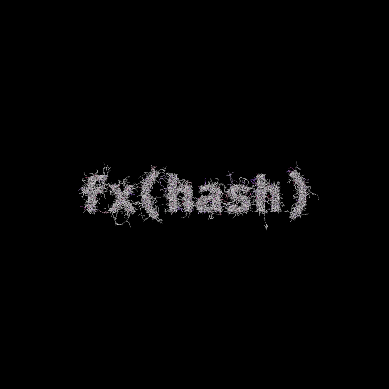 FXHASH Logo with Features #930