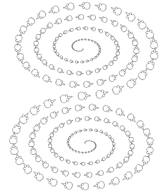 Creature Spirals #5