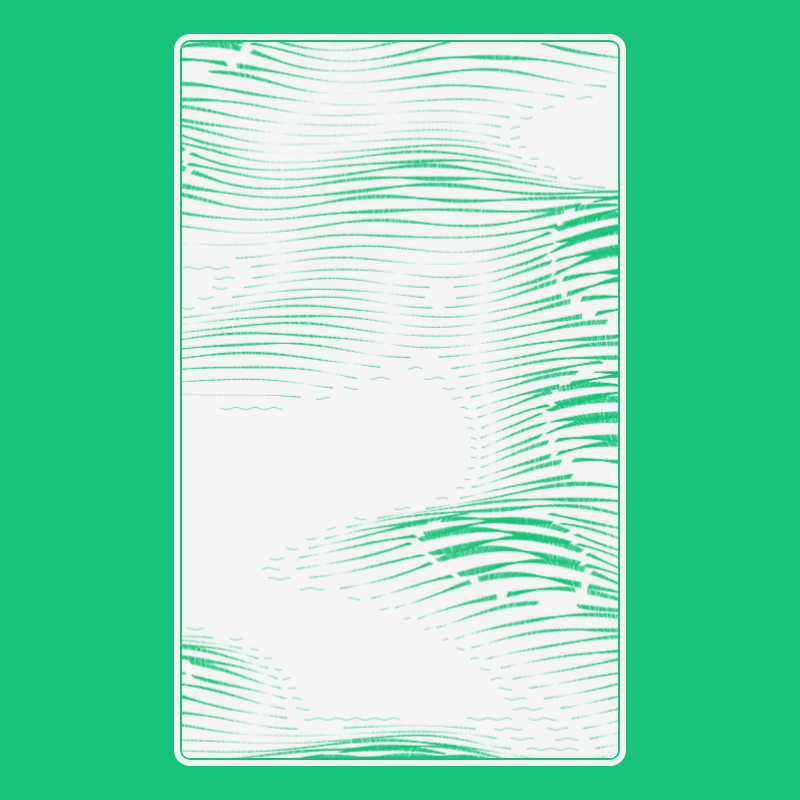 Topographic Playing Card #56