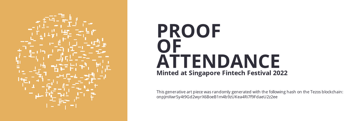 SFF2022 Proof of Attendance Token #1174