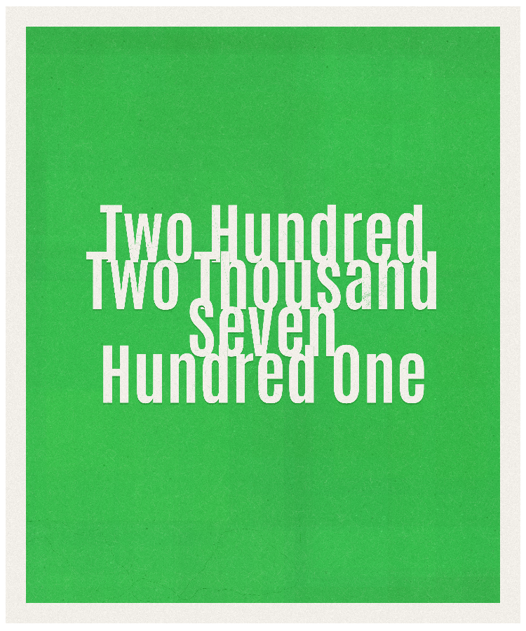 Count #202701
