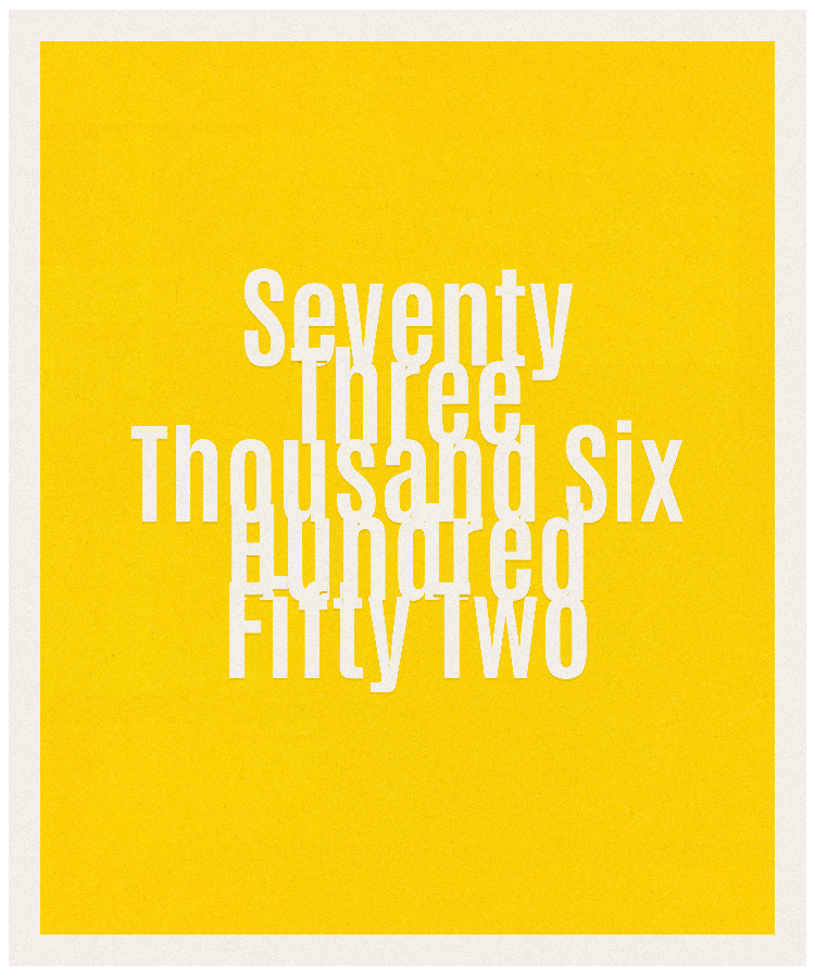 Count #73652