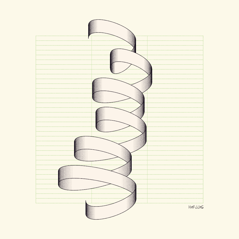 _ribbon study_ #130