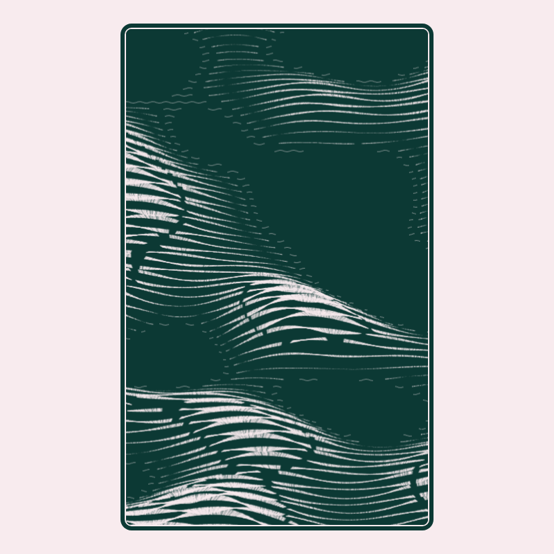 Topographic Playing Card #84