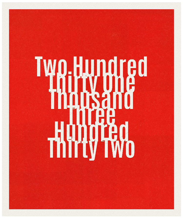 Count #231332