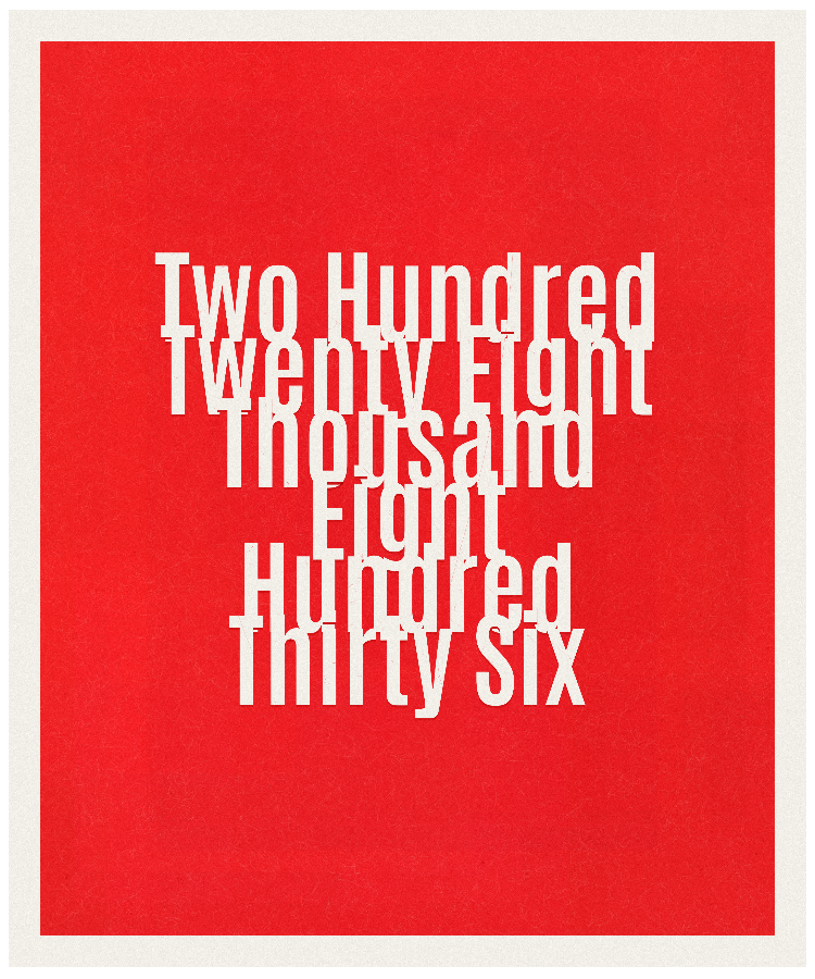 Count #228836
