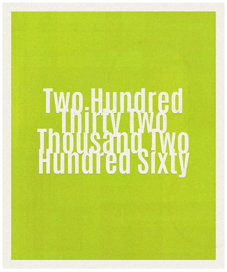 Count #232260