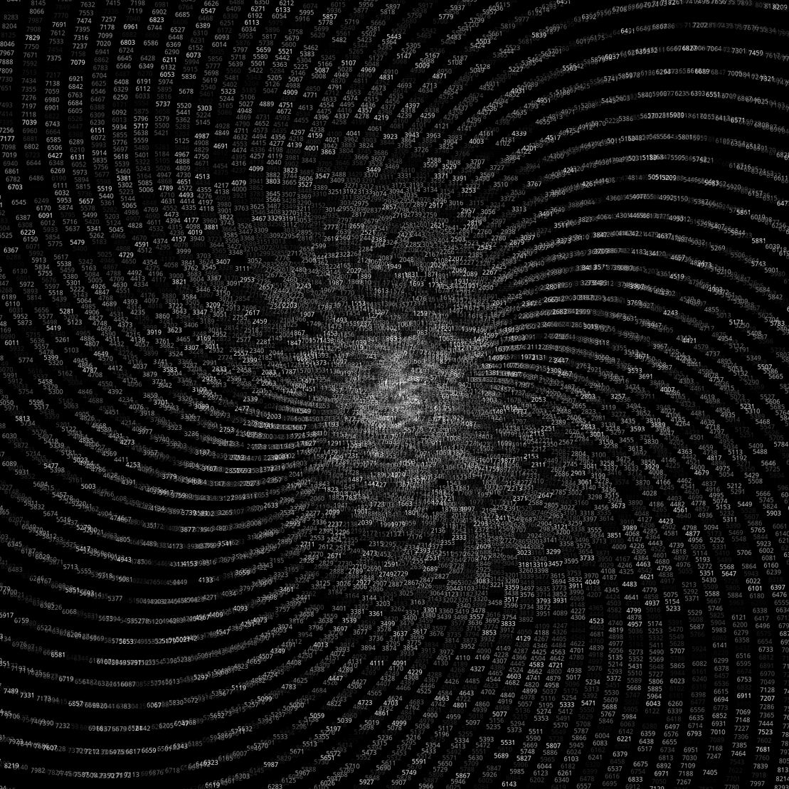 Polar Plot of Numbers #94