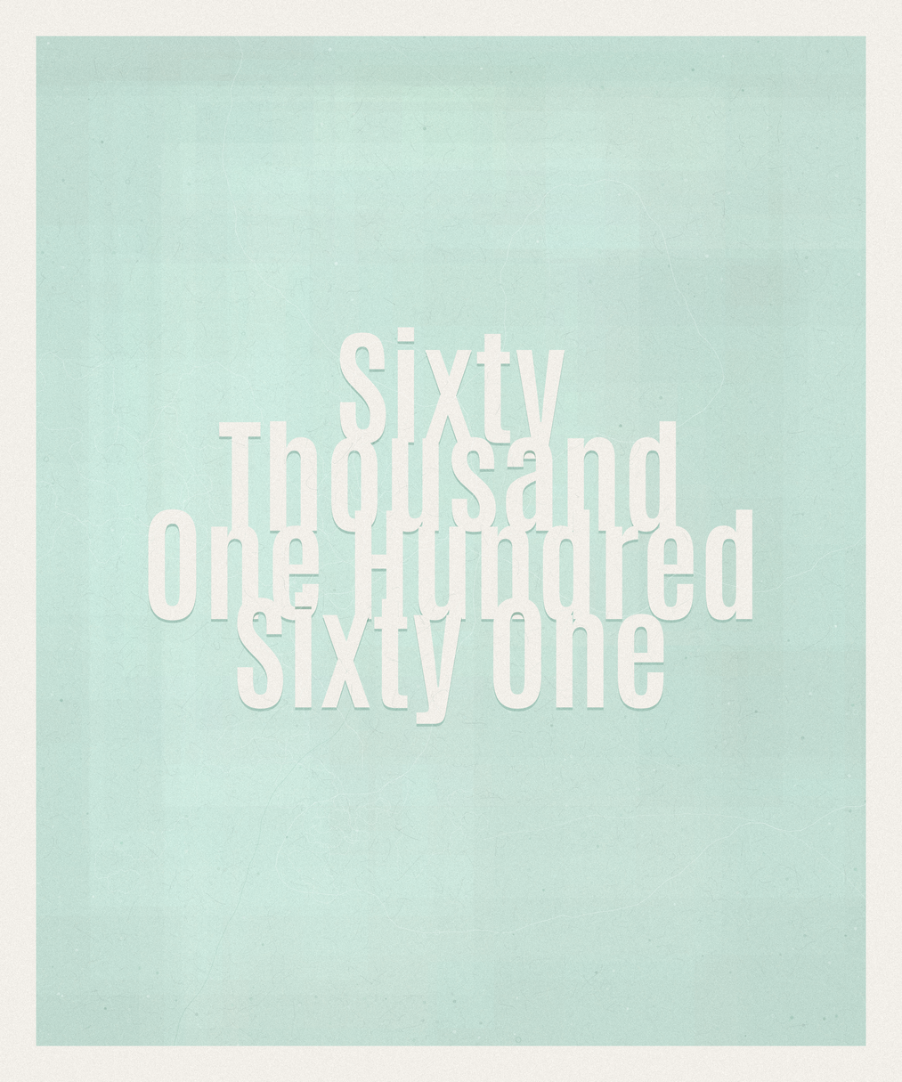 Count #60161