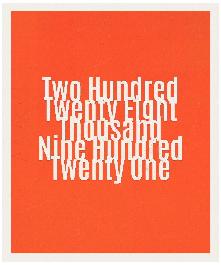 Count #228921