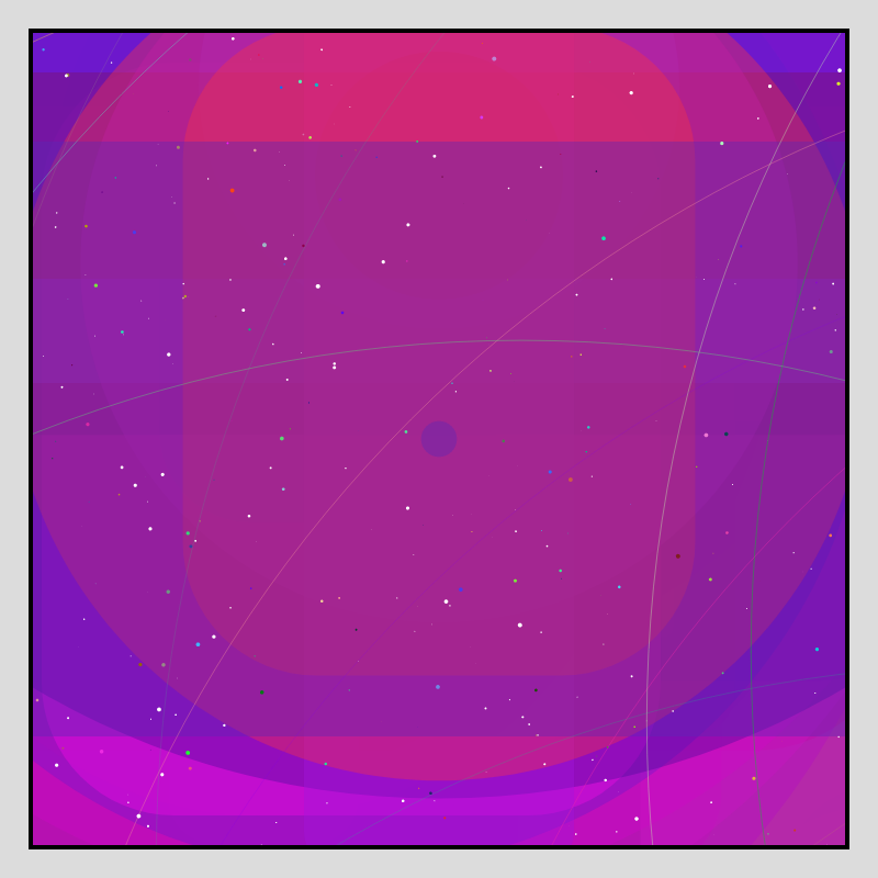 Color Field Starry B #236