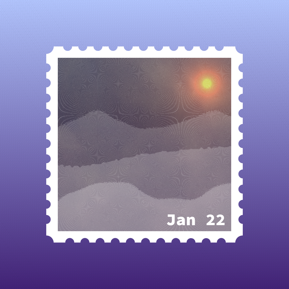 January 2022 stamp #27