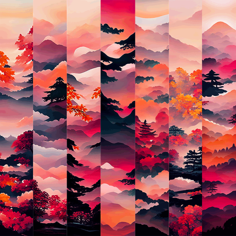 AI Japanese Autumn #13