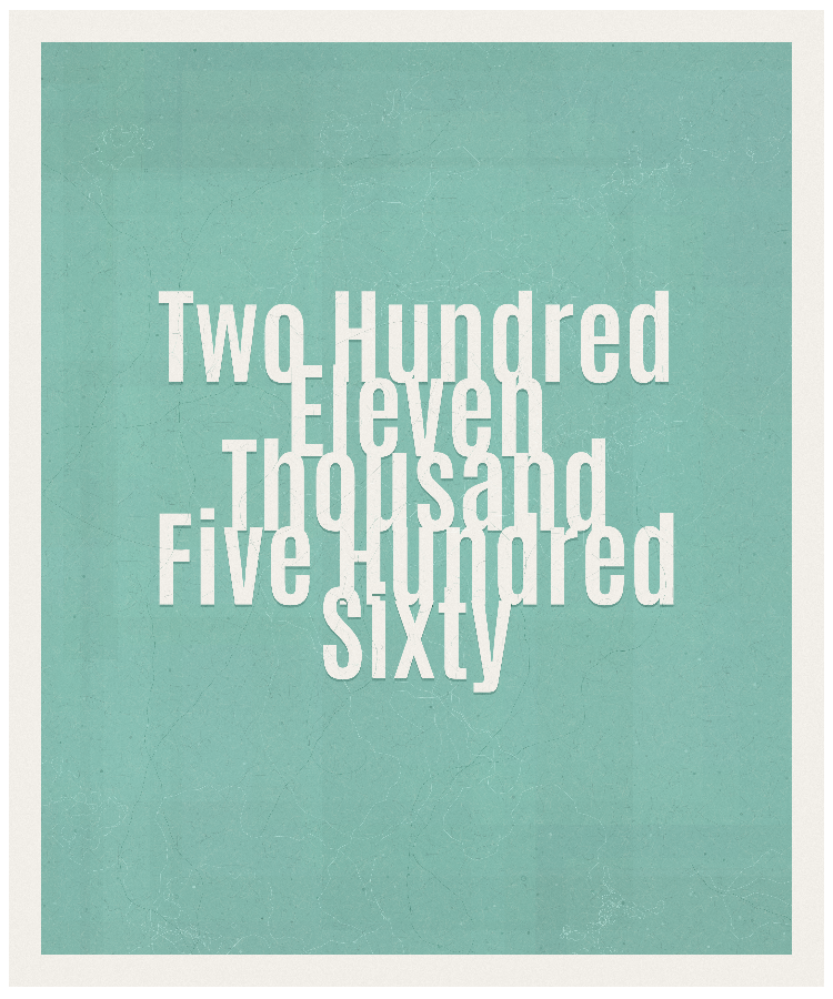 Count #211560