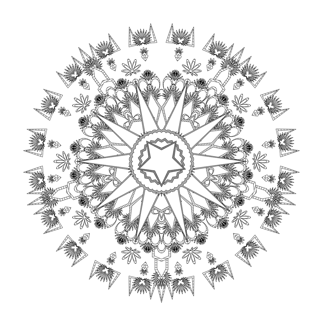 LL21 Mandala #695