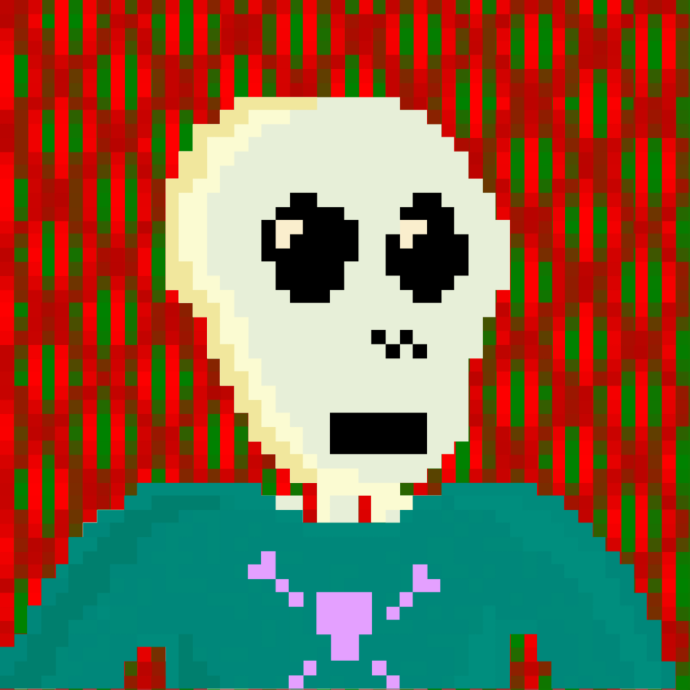 PIXEL SKULLETTI 1 #310