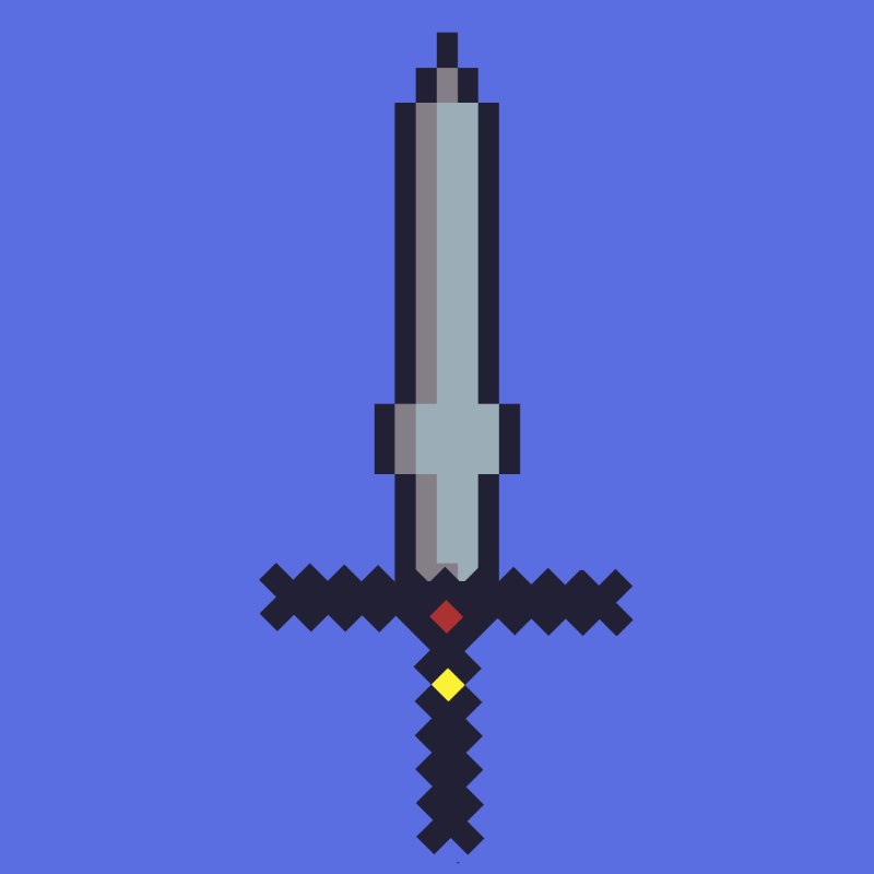 Generative Pixel Swords #9