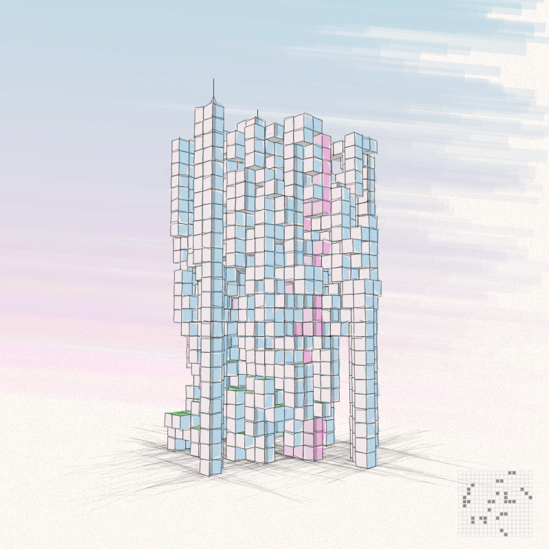 Cellular Skyscrapers #204