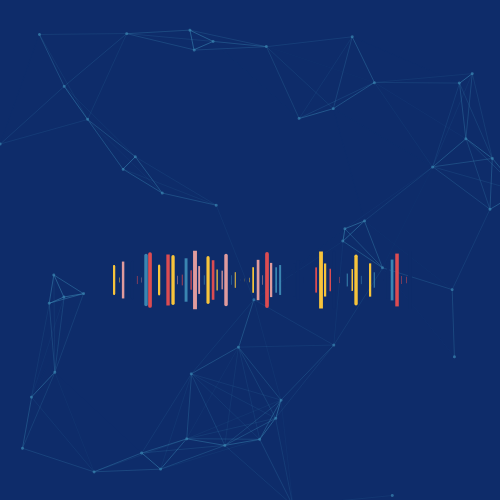 Constellation of particles in Space Sound #1