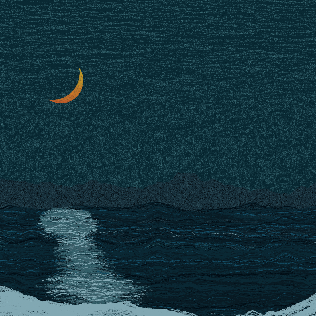 Moonlit Sea #265