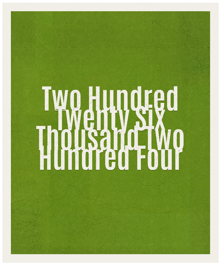 Count #226204