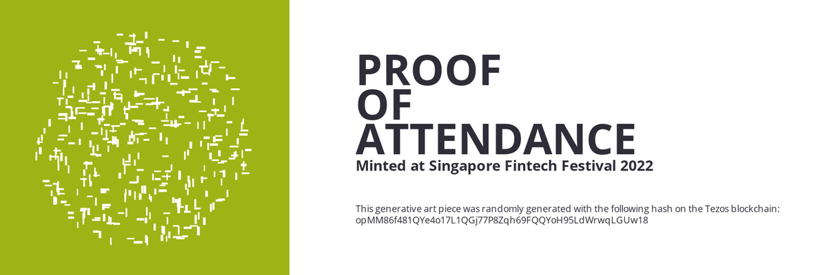 SFF2022 Proof of Attendance Token #822