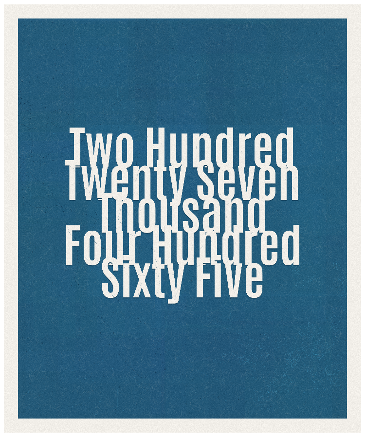 Count #227465