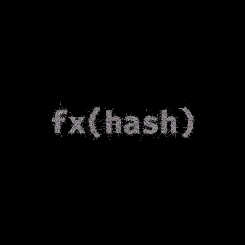 FXHASH Generative Logo #701