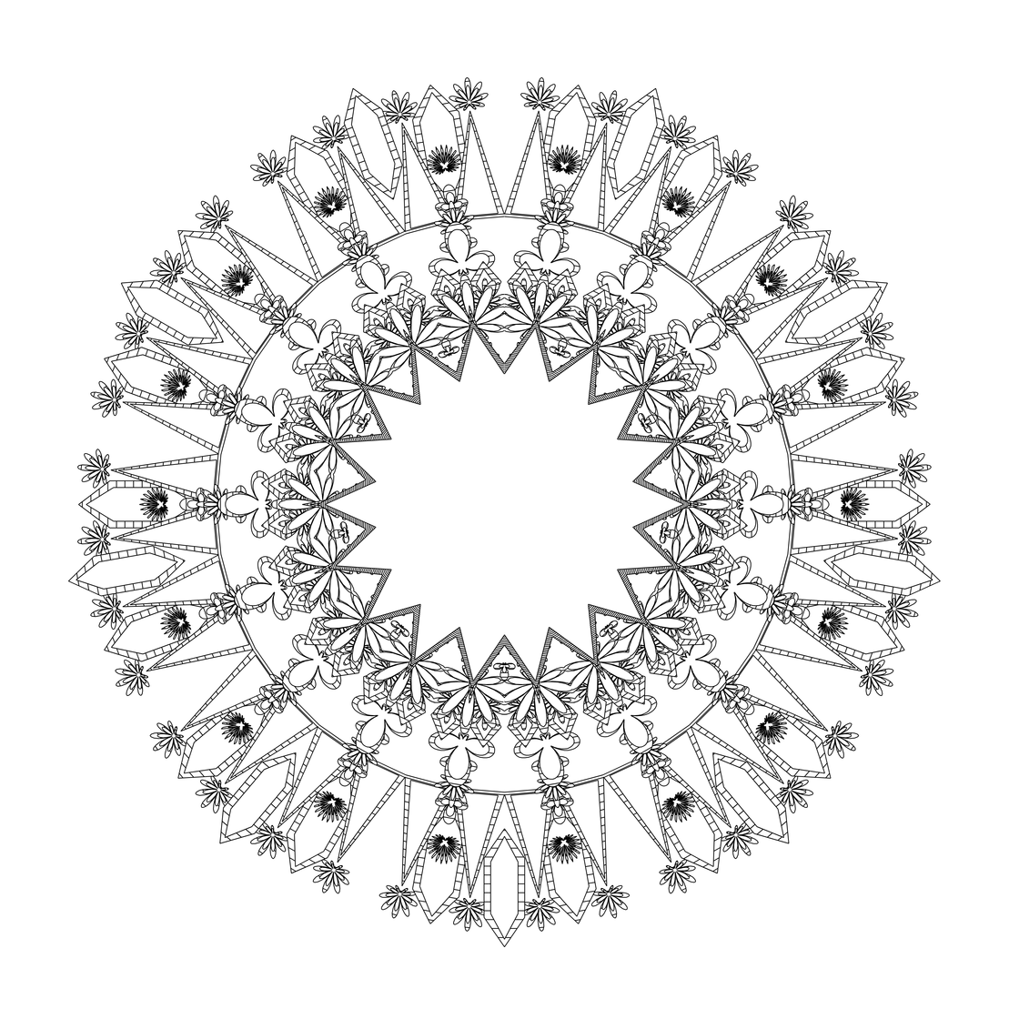 LL21 Mandala #199