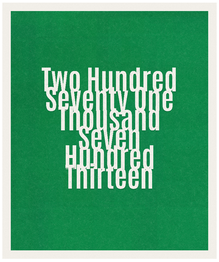 Count #271713