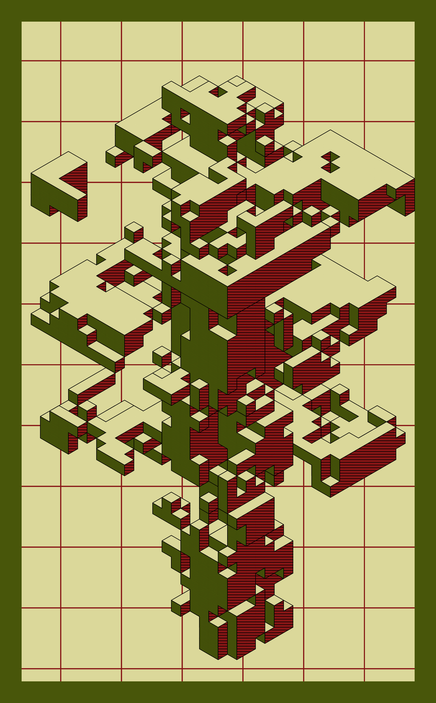 Corroding Cubes #65