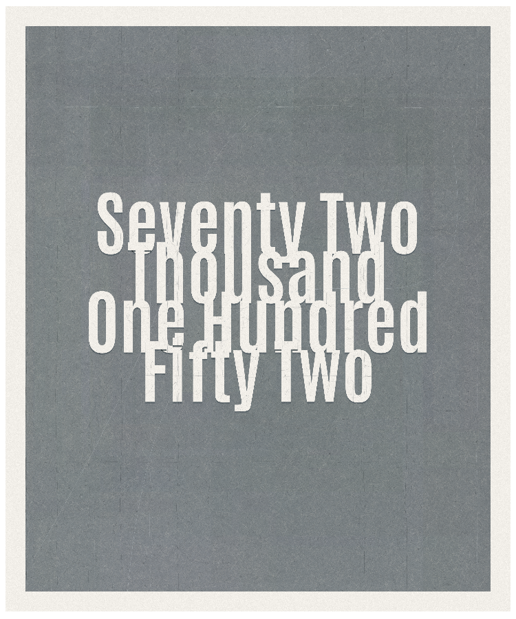 Count #72152