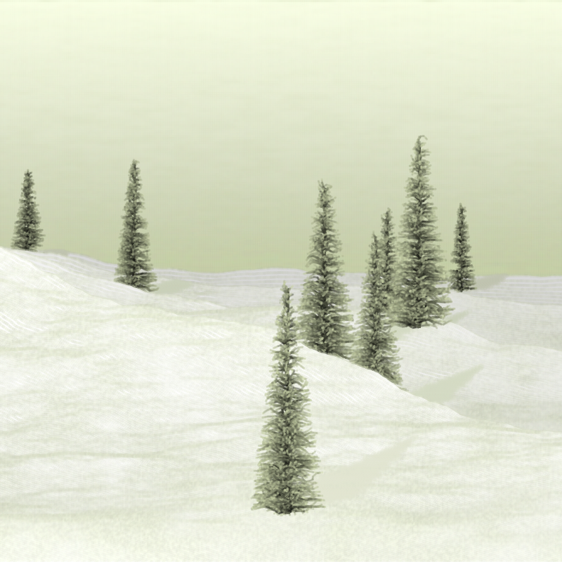 Snowy Hills #9