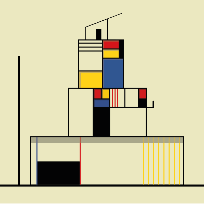 The Mondrian’s Houses #25