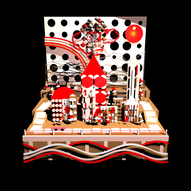 Paper Art 3D #212